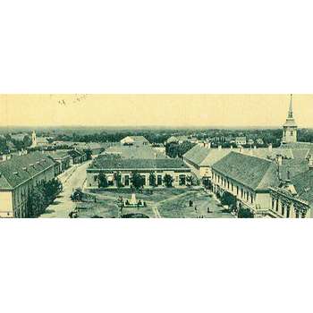 Pohľad na Bischitzov dom okolo roku 1905.