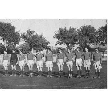 Loki stadion, kb 1949 tavaszán.